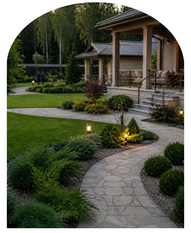 Ландшафтный дизайн 15 соток в Тутаеве по цене от 47178 р. | Метпроект-Ттв